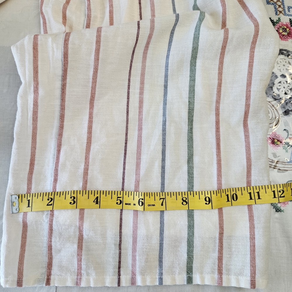 American Eagle Outfitters Striped Jumpsuit - White with Multicolor Stripes - Picture 8 of 10